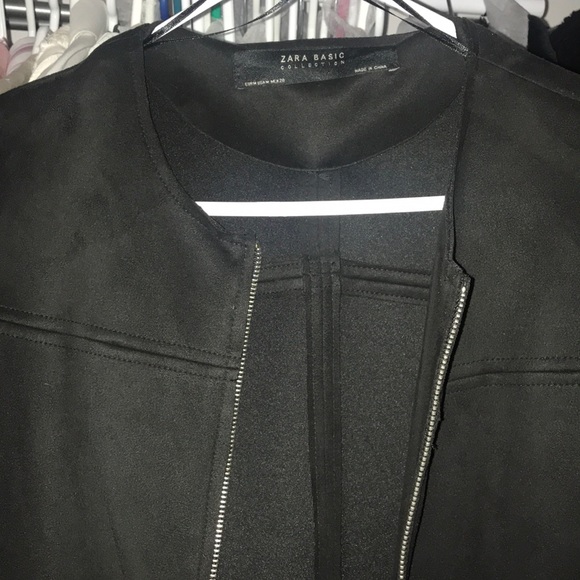 Chic Suede Midi Jacket from Zara - Picture 1 of 3